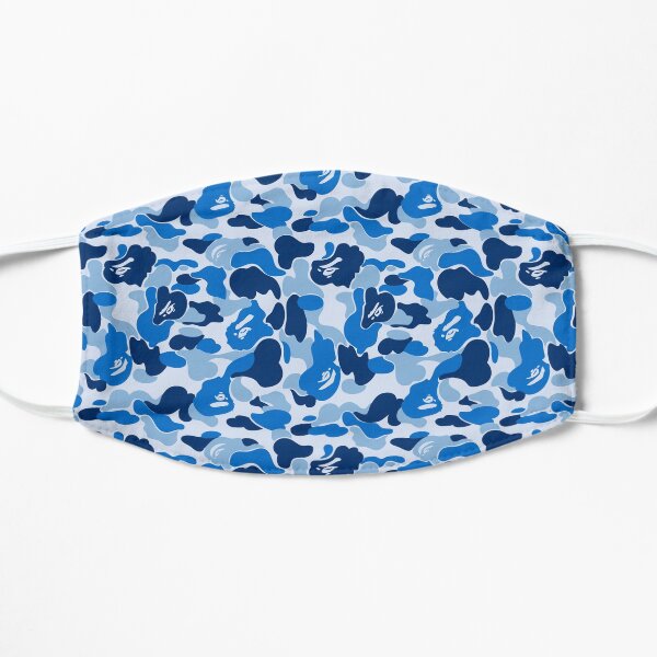 camuflaje bape Mascarilla plana