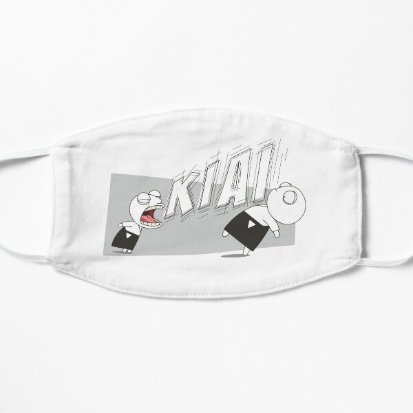 Kiai for Self Defense Flat Mask
