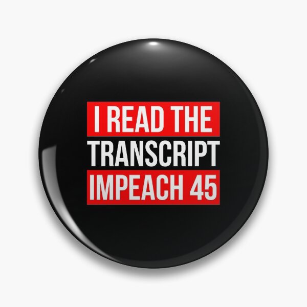 Item preview, Womens I Read The Transcript Impeach 45 Trump Impeachment Hearings designed and sold by CreatedByHeidi.