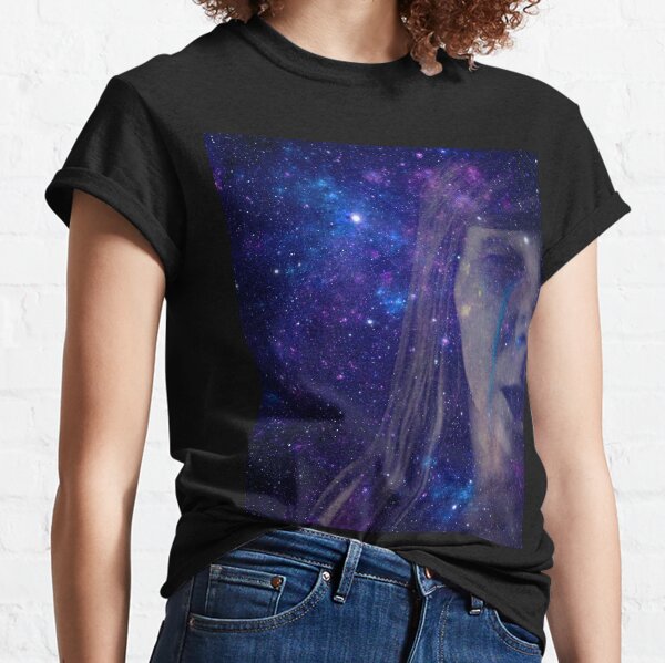 Galaxy Teardrop Face Classic T-Shirt