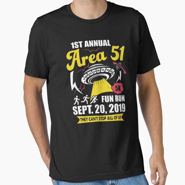 Item preview, Area 51 Fun Run designed and sold by Funny Tee.
