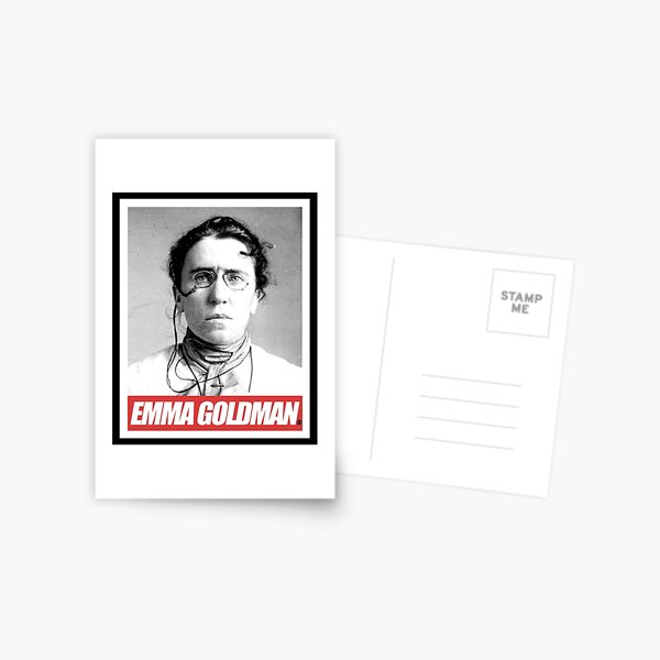 Emma Goldman Postcards Redbubble