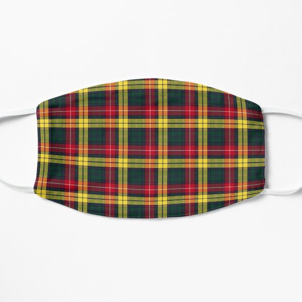 Clan Buchanan Tartan Flat Mask