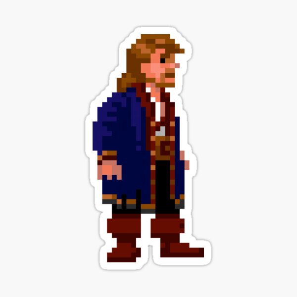 Guybrush (Monkey Island 2) Sticker