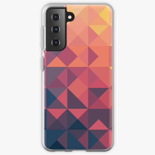 Retro Triangles Samsung Galaxy Soft Case