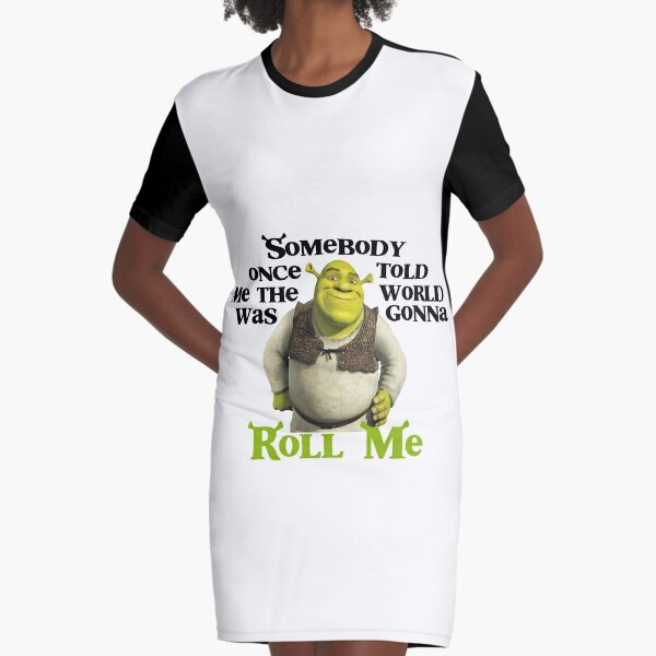 Shrek Shrok Tshirt Graphic T Shirt Dress By Korbyshrok Redbubble - shrek shirt transparent roblox