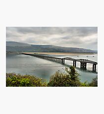 Barmouth Rail Crossing Photographic Print