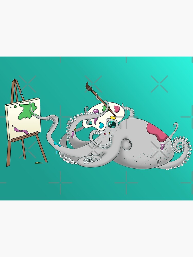 Inspired Octopus Poster By Sorioffantasy Redbubble 6485