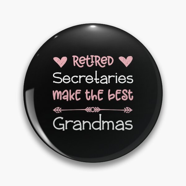 Item preview, Secretary Retirement Grandmas Retired Secretaries Retiree designed and sold by CreatedByHeidi.