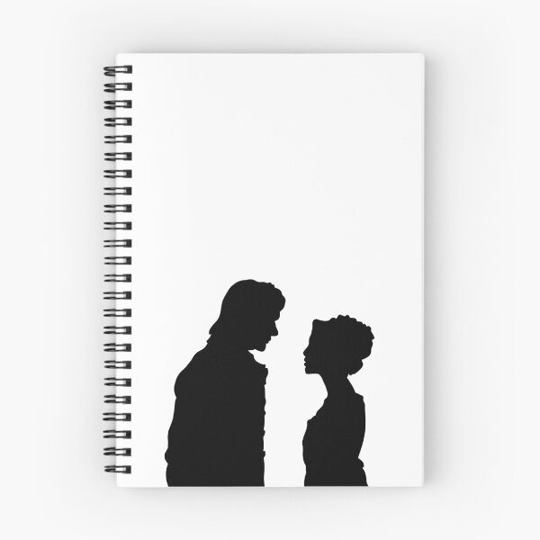 Item preview, Pride and Prejudice - Mr Darcy and Elizabeth Silhouette  designed and sold by Jadorefourier.