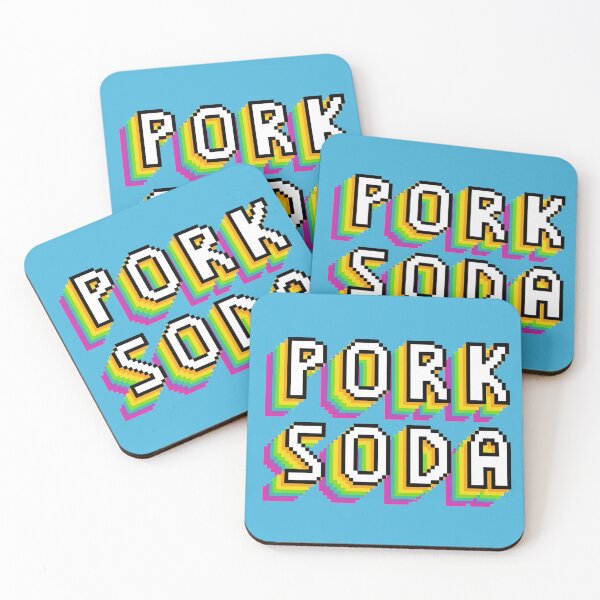 Artikelvorschau, Schweinefleisch Soda Pixels 3 entworfen und verkauft von NoirPineapple.