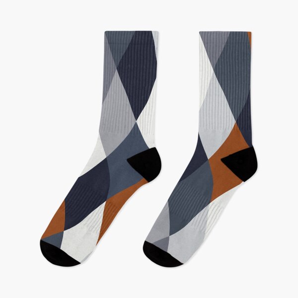 Item preview, Navy Rust Geometry VII designed and sold by BlertaDK.