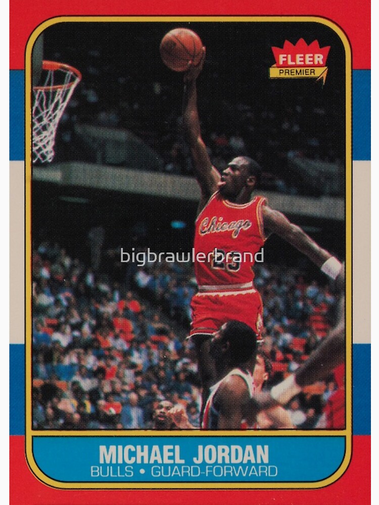 Michael Jordan - Fleer Trading Rookie Card - The Last Dance Edition by bigbrawlerbrand