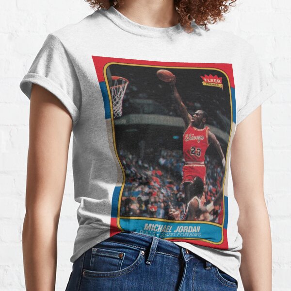 Michael Jordan - Fleer Trading Rookie Card - The Last Dance Edition Classic T-Shirt