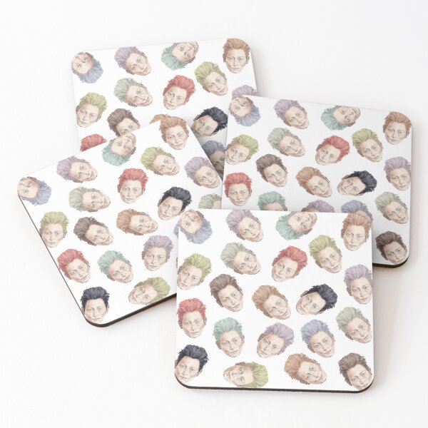 Item preview, Colorful Tilda Heads designed and sold by NOTSNIW ART.