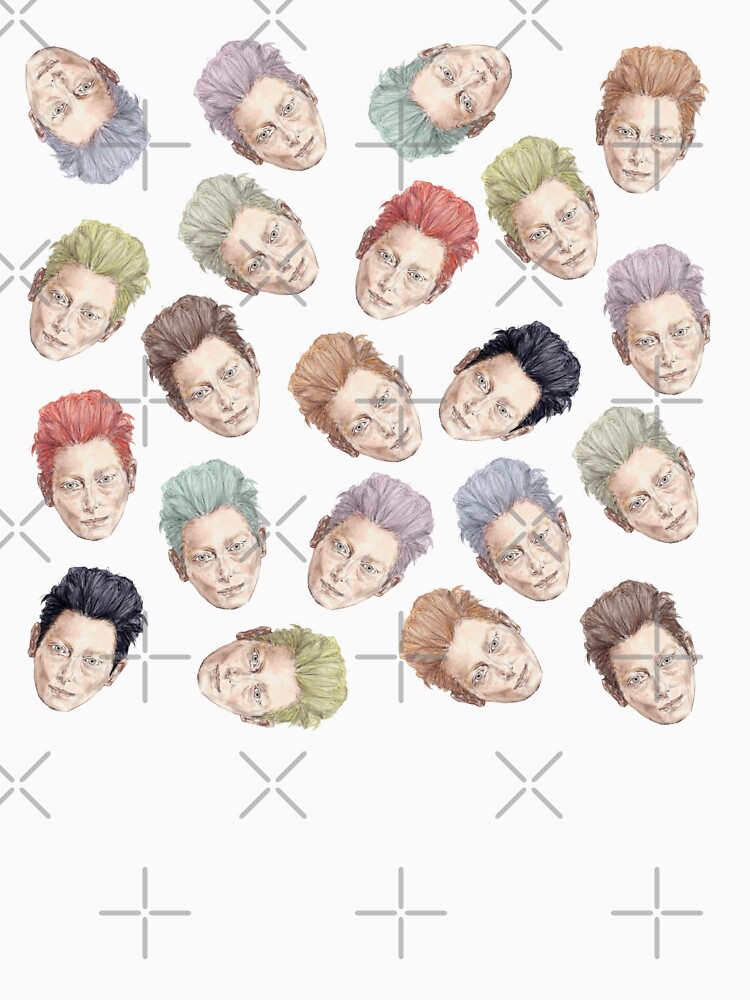Colorful Tilda Heads by notsniwart