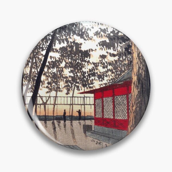 Item preview, Kanda Shrine at Dawn by Kobayashi Kiyochika designed and sold by ArtExpression.