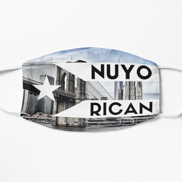 New York PR Flag / "Nuyorican" Flat Mask