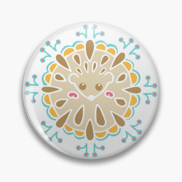 Item preview, Hedgehog Paisley_Colors and Cerulean designed and sold by miavaldez.