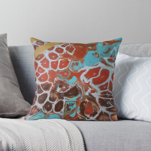 Eruption Throw Pillow