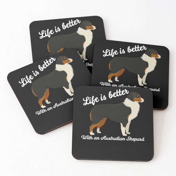 Item preview, Life is better with an Australian Shepard Dog! designed and sold by C0njur0r.