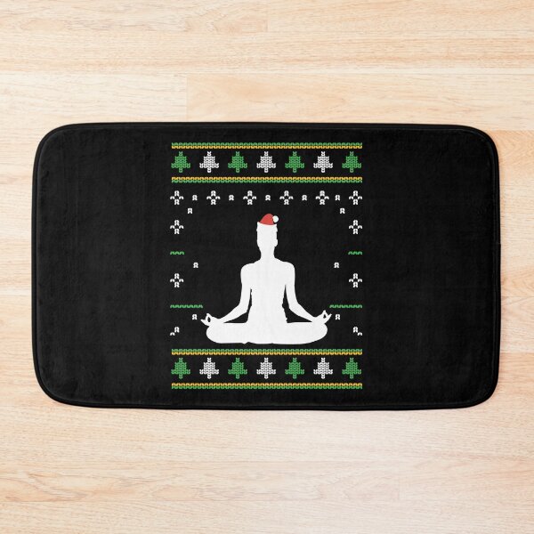 Item preview, Yoga Meditation Christmas Xmas Holiday Gift designed and sold by haselshirt.