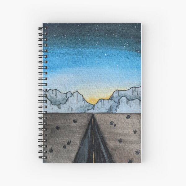 Aperçu de l'œuvre Aquarelle Désert Coucher De Soleil Paysage Cool créée et vendue par savariamarie.