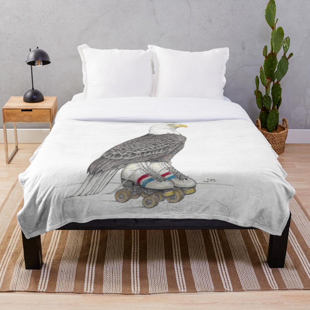 Item preview, Throw Blanket designed and sold by JimsBirds.
