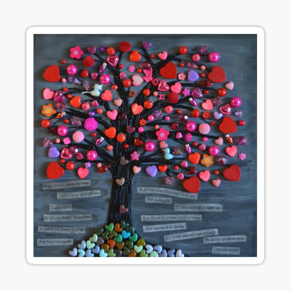 Love Tree Sticker