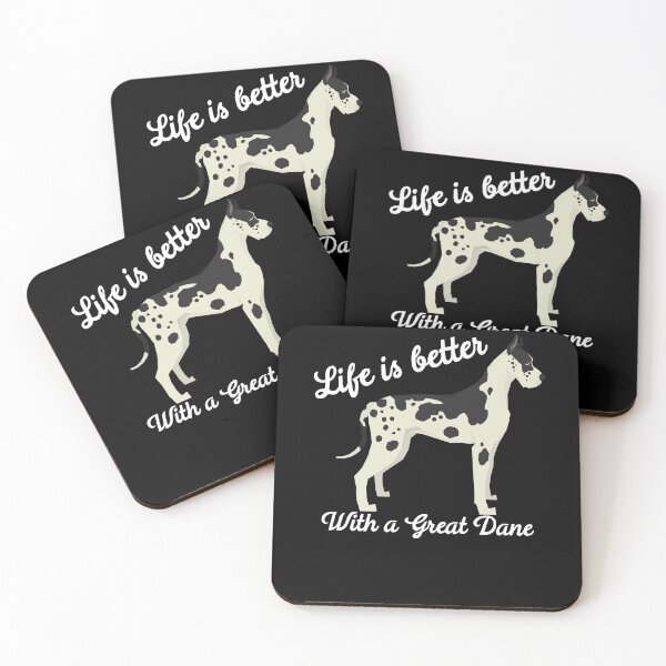 Item preview, Life is better with a Great Dane Dog! designed and sold by C0njur0r.