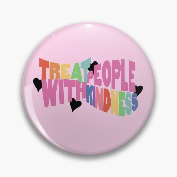 TPWK rosa Regenbogen Button