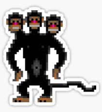 Look behind you! (Monkey Island) Sticker