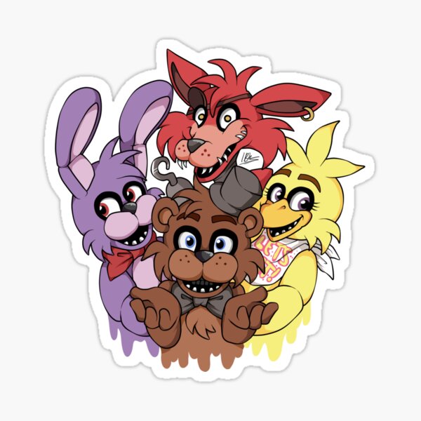 Foxy The Pirate Fox (FNaF Movie) Sticker for Sale by chickoless