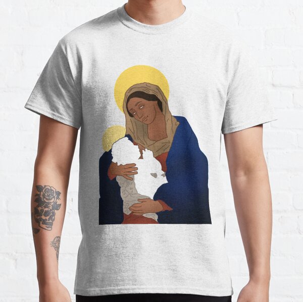 Guido Reni The Madonna and Child Redone - Transparent Classic T-Shirt