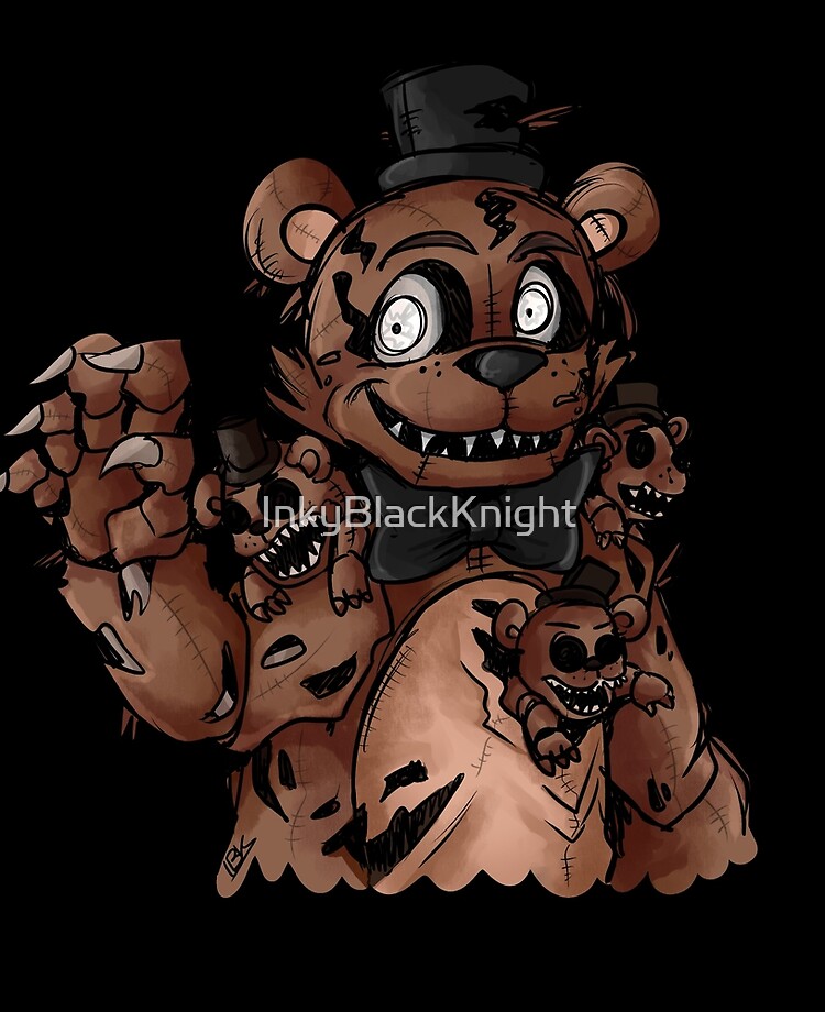 I am real” FNAF UCN Nightmare Fredbear iPad Case & Skin for Sale by  terrieberrytont