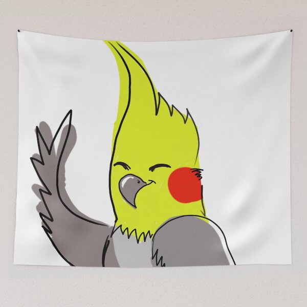 Item preview, Greetings Froley Cockatiel 1 designed and sold by LyaVerdi.