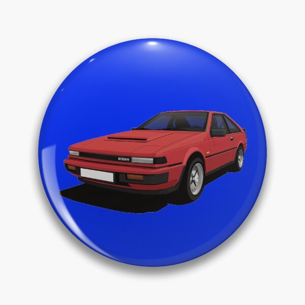 Item preview, Nissan Silvia Gazelle 200SX S12 - red car designed and sold by knappidesign.