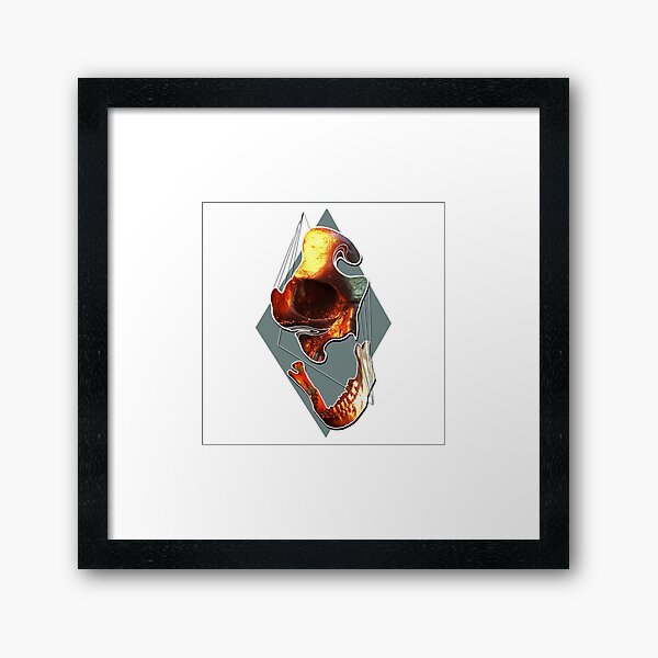 Parts Apart Framed Art Print