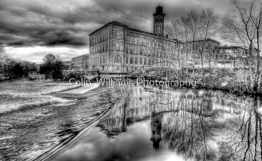 "Salts Mill Panorama" by Colin Williams Photography Redbubble