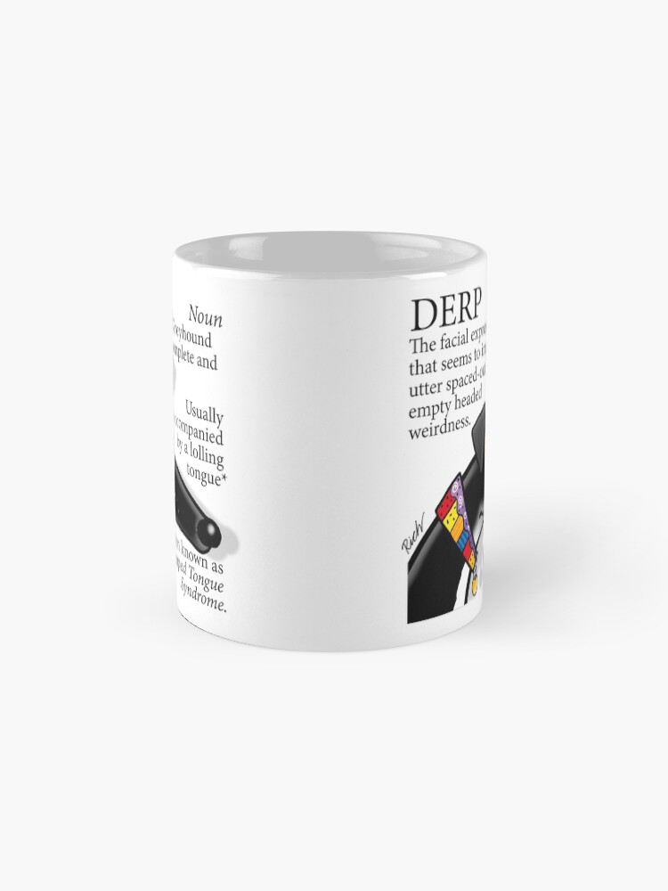 Thumbnail 4 of 6, Coffee Mug, Derp Mug designed and sold by RichSkipworth.