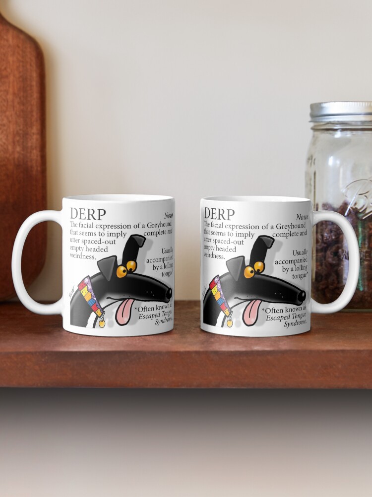 Thumbnail 2 of 6, Coffee Mug, Derp Mug designed and sold by RichSkipworth.