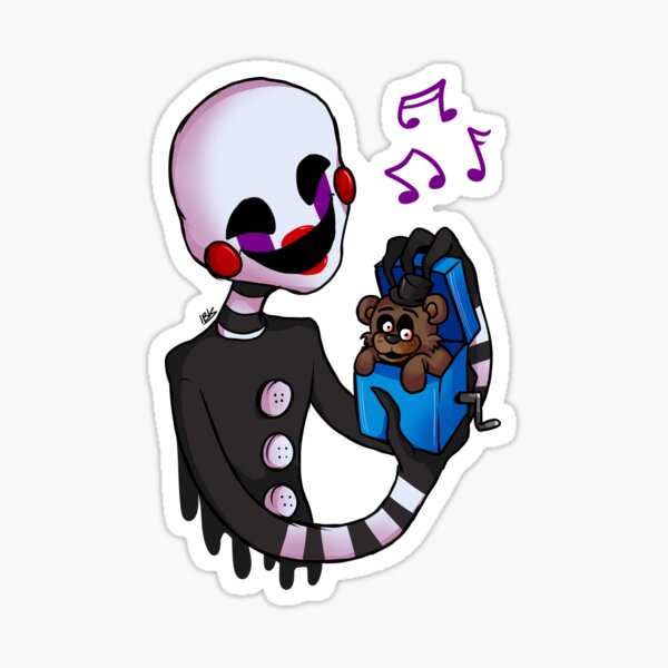 Nightmare Marionette Sticker for Sale by OrangeSquash2