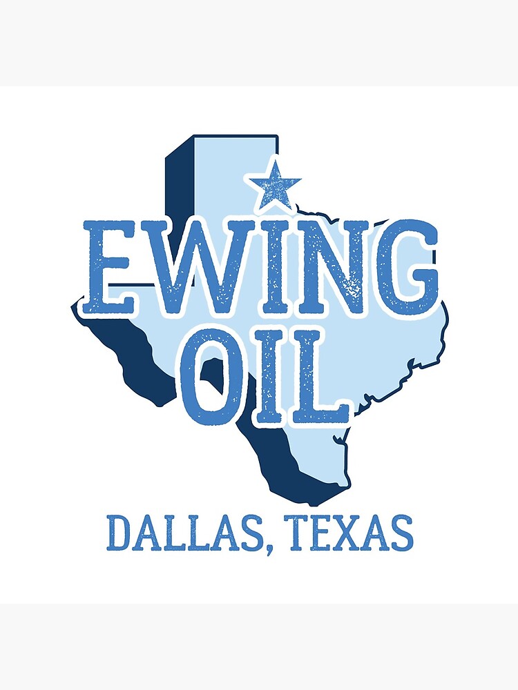 Vintage Dallas Texas Ewing Oil by jtrenshaw