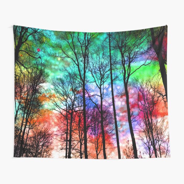 Colorful sky Tapestry