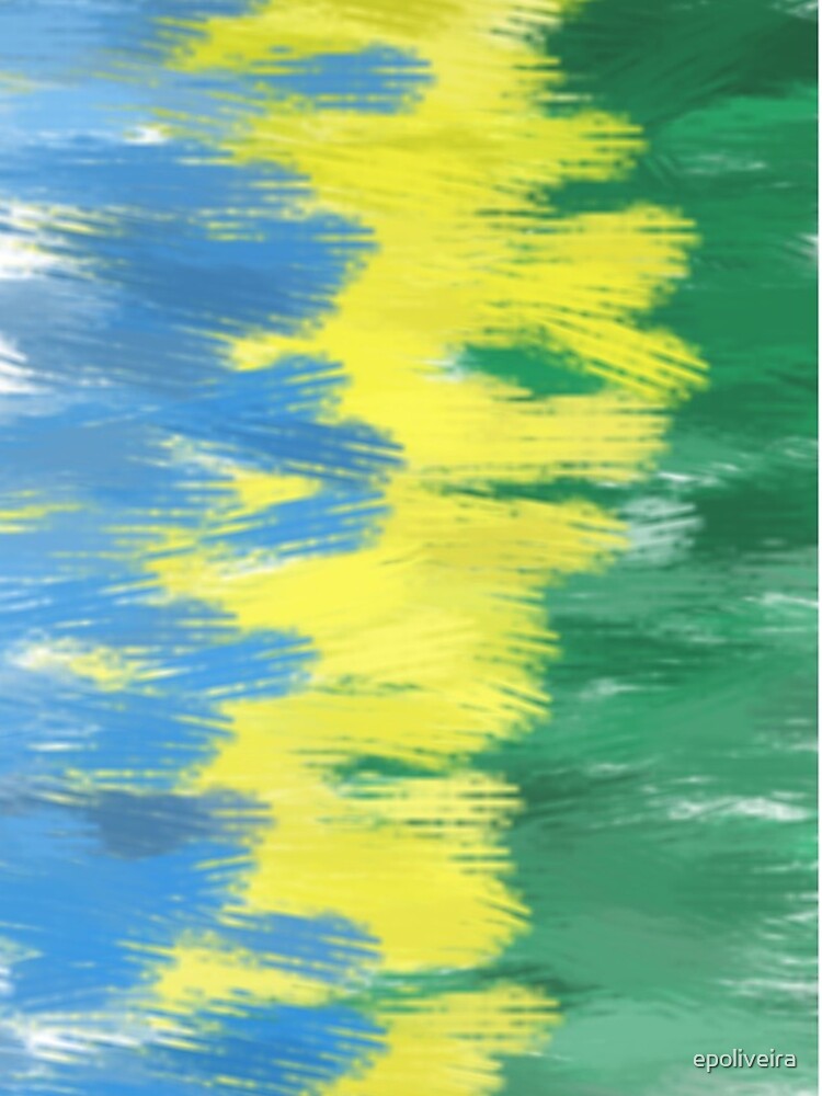 Brazil Flag Colors | Abstract Art by epoliveira