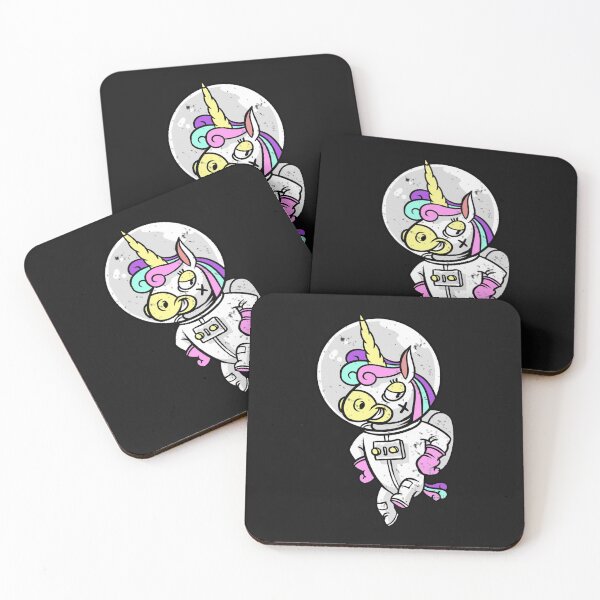 Item preview, Unicorn Astronaut designed and sold by friendlyspoon.