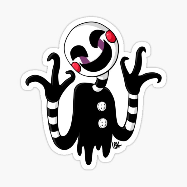 Puppet fnaf Sticker for Sale by Star S2 Arts