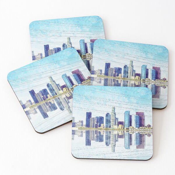 Item preview, Los Angeles Skyline designed and sold by Janet Antepara.