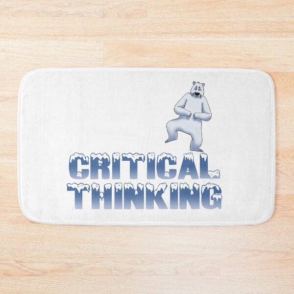 Item preview, Polar Bear Freezing on Critical Thinking designed and sold by theglobaladvent.