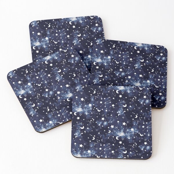 Item preview, Zodiac Signs and Symbols Astrological Constellations in a Celestial Galaxy designed and sold by Jacqueline Maldonado.